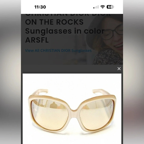 Dior on rocks glassesses main image 13
